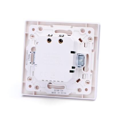 Aigostar - USB napájecí zásuvka s rámečkem 2x USB-A bílá
