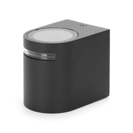 Aigostar - Venkovní nástěnné svítidlo 1xGU10/35W/230V černá IP54