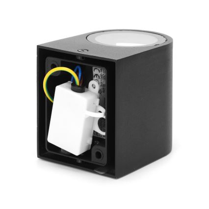Aigostar - Venkovní nástěnné svítidlo 1xGU10/35W/230V černá IP54