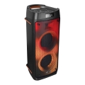 AKAI PARTY BOX 810 - Bezdrátový reproduktor 65W/230V 5000 mAh + dálkové ovládání