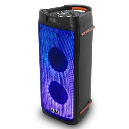 AKAI PARTY BOX 810 - Bezdrátový reproduktor 65W/230V 5000 mAh + dálkové ovládání