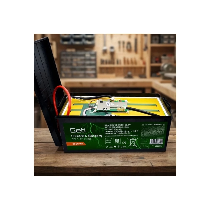 Akumulátor LiFePO4 12,8V/200Ah
