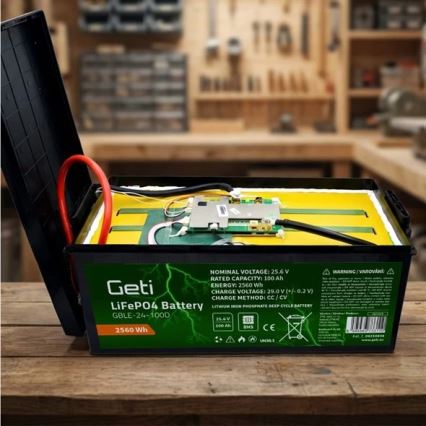 Akumulátor LiFePO4 25,6V/100Ah