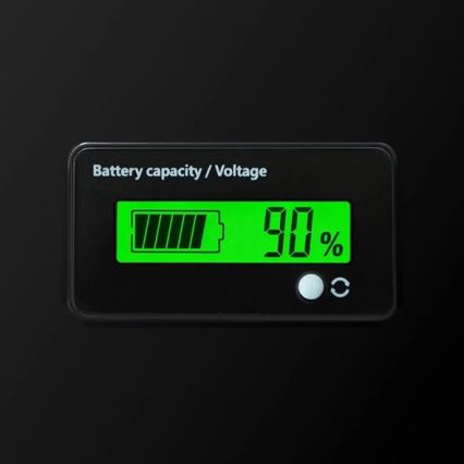 Akumulátor LiFePO4 s displejem 12,8V/100Ah