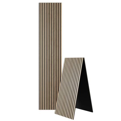 Akustický obkladový panel VASALUND 240x52 cm dub