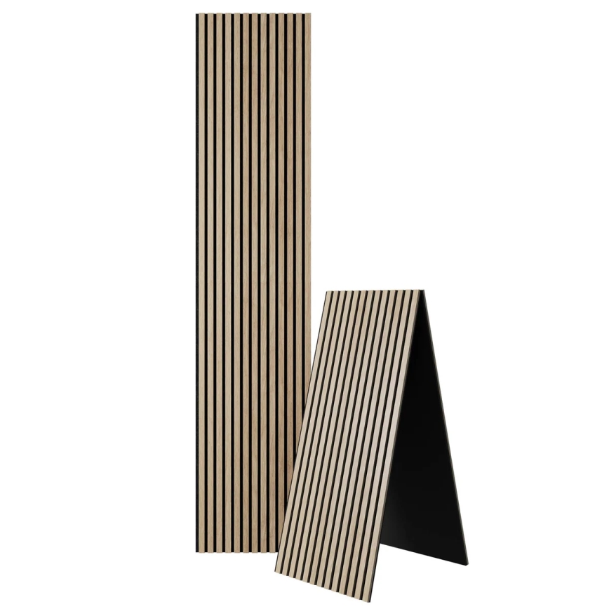 Akustický obkladový panel VASALUND 240x52 cm dub