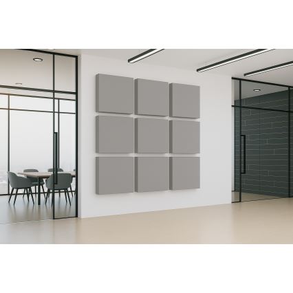 Akustický panel SILENCE 58x58 cm šedá