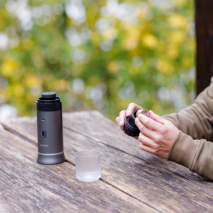 Aligator ACM002 - Cestovní nabíjecí kávovar PortaCaffé 3v1 72W/7500 mAh šedá