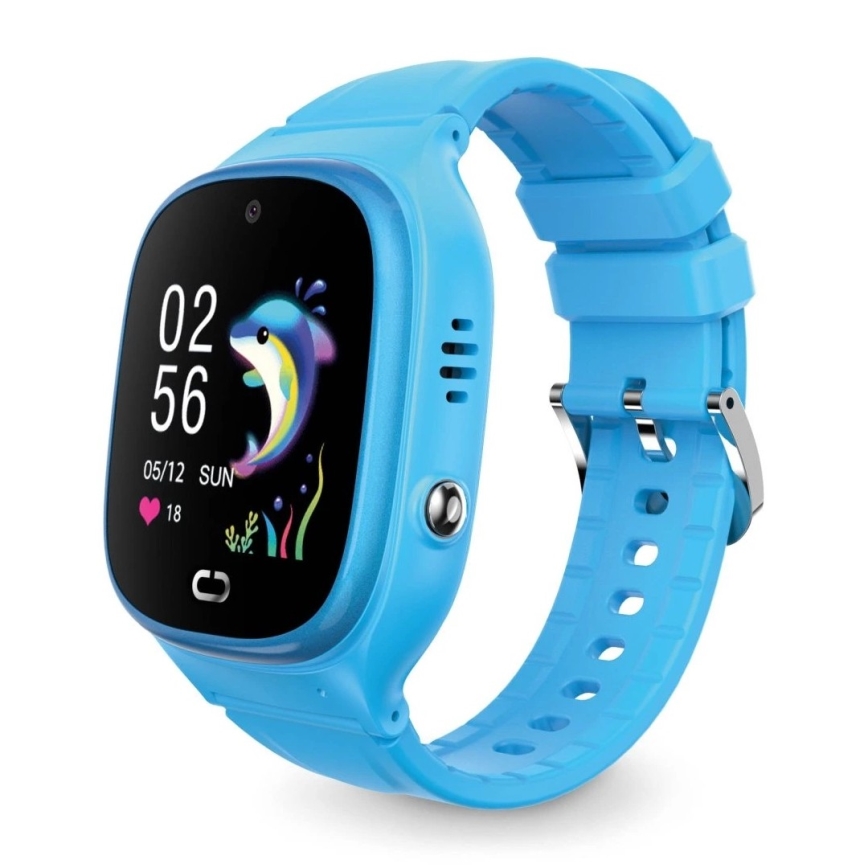 Aligator AW11BE - Chytré hodinky Watch Junior 2 450 mAh IP67 Wi-Fi modrá