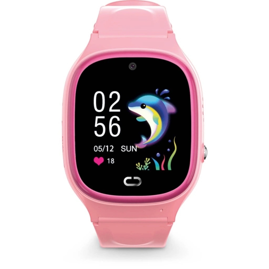 Aligator AW11PK - Chytré hodinky Watch Junior 2 450 mAh IP67 Wi-Fi růžová