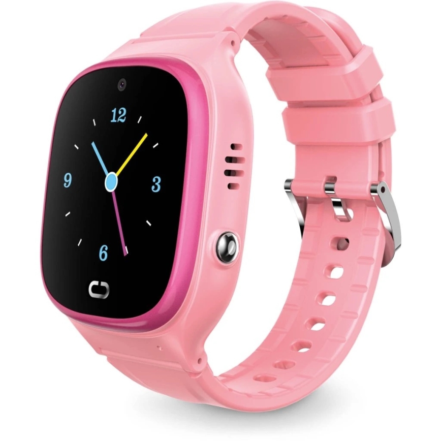 Aligator AW11PK - Chytré hodinky Watch Junior 2 450 mAh IP67 Wi-Fi růžová