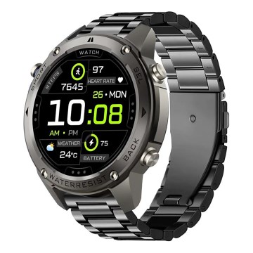 Aligator AW12BK - Chytré hodinky Watch GPS 500 mAh IP69K černá