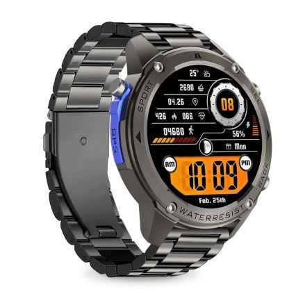 Aligator AW12BK - Chytré hodinky Watch GPS 500 mAh IP69K černá