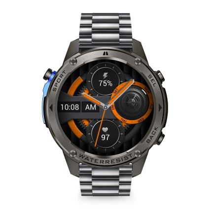 Aligator AW12BK - Chytré hodinky Watch GPS 500 mAh IP69K černá
