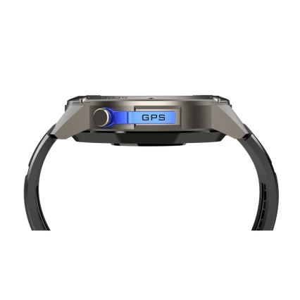 Aligator AW12BK - Chytré hodinky Watch GPS 500 mAh IP69K černá