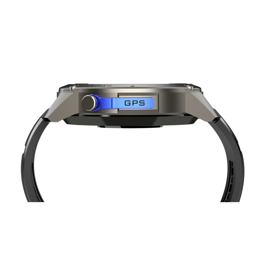 Aligator AW12BK - Chytré hodinky Watch GPS 500 mAh IP69K černá