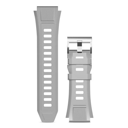 Aligator AW12SR - Chytré hodinky Watch GPS 500 mAh IP69K stříbrná