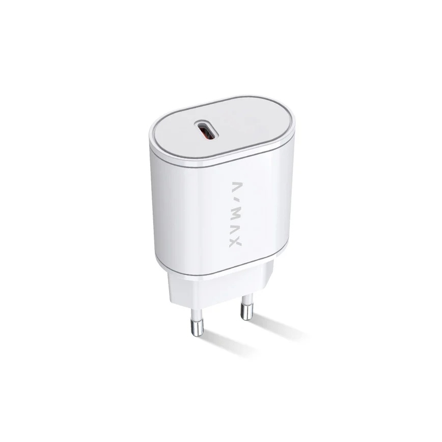 Aligator AX0001V - Rychlonabíjecí adaptér A-MAX Power Delivery 20W USB-C bílá