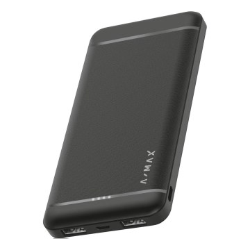 Aligator AX0003 - Power Bank A-MAX 10000 mAh 3,7V černá