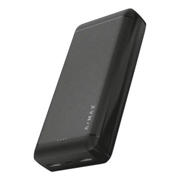 Aligator AX0004 - Power Bank A-MAX 20000 mAh 3,7V černá