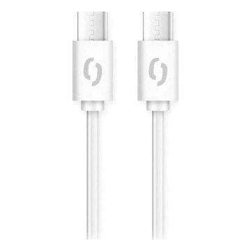 Aligator DATKP47 - USB kabel USB-C / USB-C 100W Power Delivery 1,5m bílá