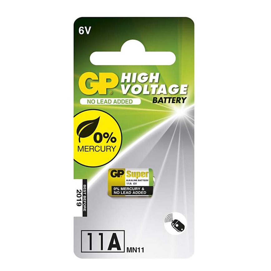 Alkalická baterie 11A GP 6V/38 mAh