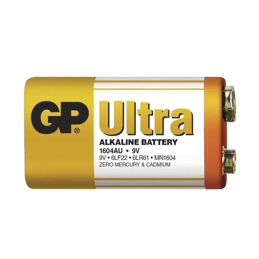 Alkalická baterie 6LF22 GP ULTRA 9V