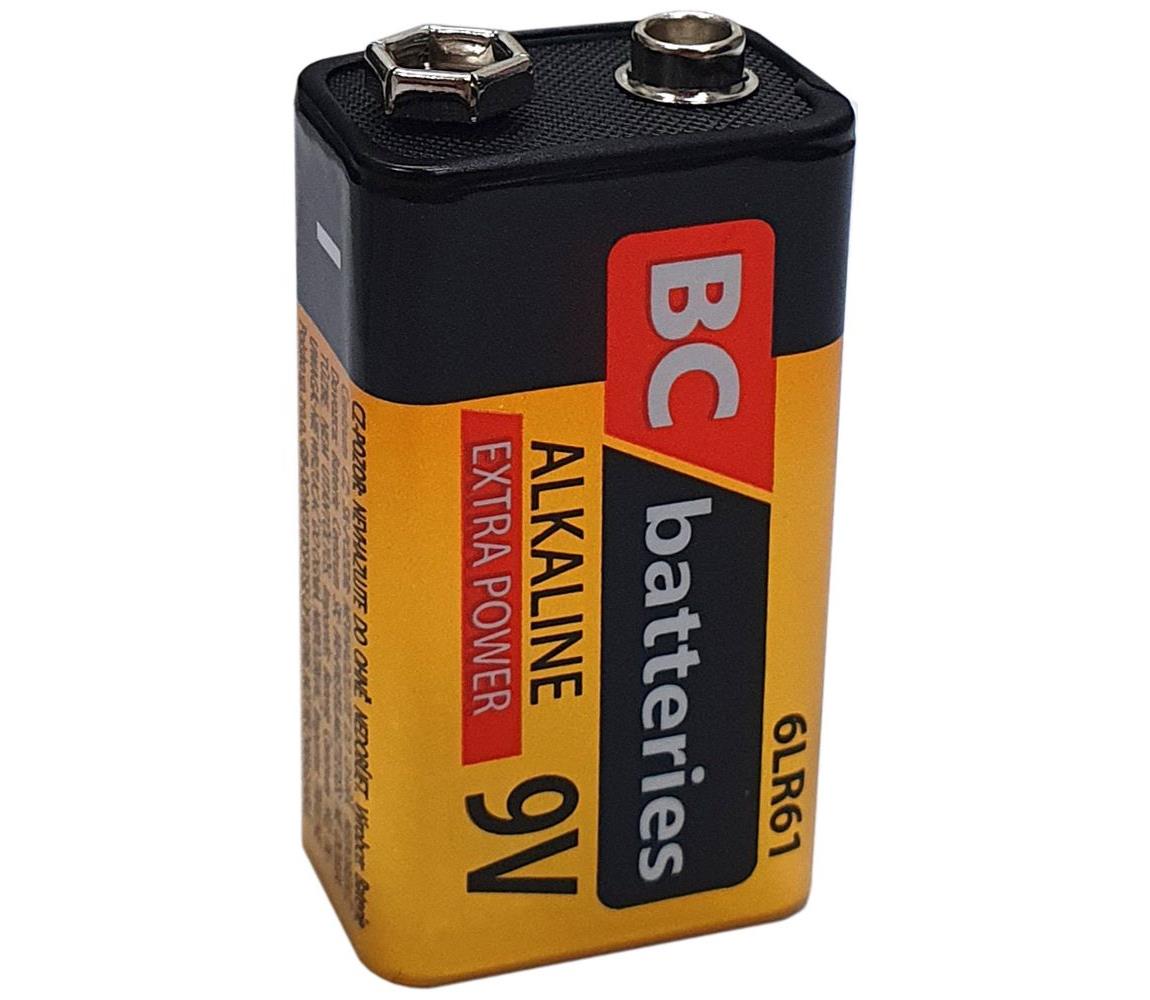 Baterie Centrum Alkalická baterie 6LR61 Extra Power 9V BC0560