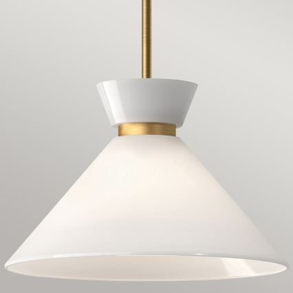Alora Mood - Lustr na tyči HALSTON 1xE27/60W/230V zlatá