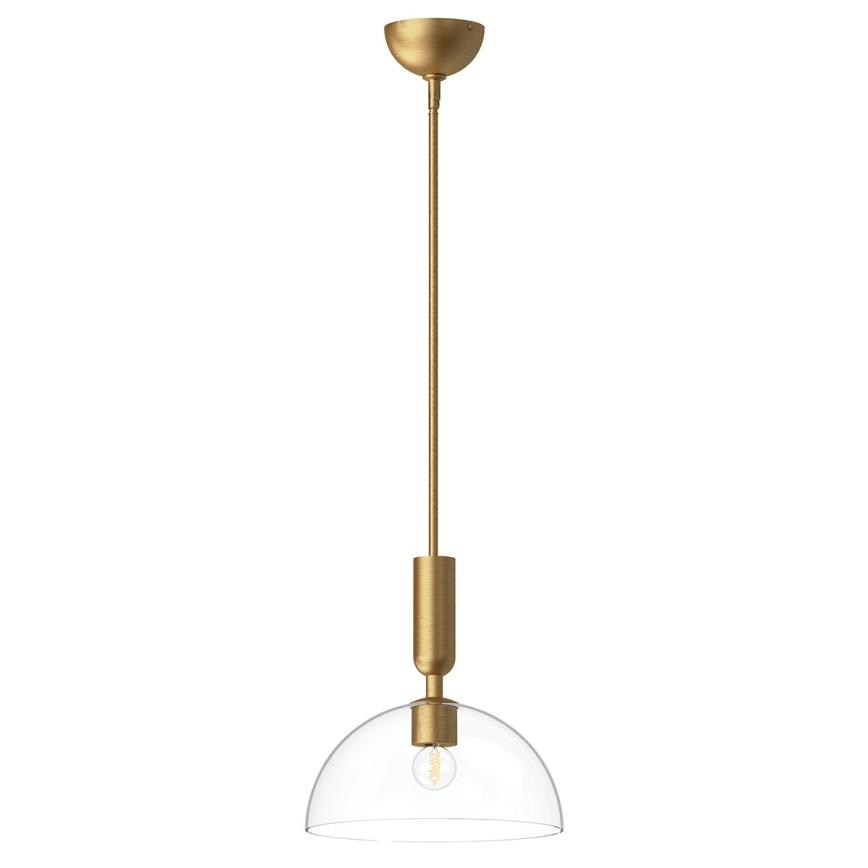 Alora Mood - Lustr na tyči JUDE 1xE27/60W/230V pr. 30,5 cm mosaz
