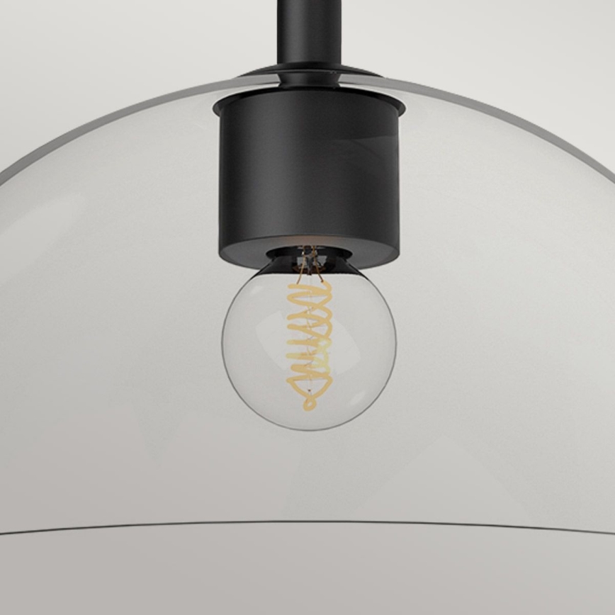 Alora Mood - Stropní svítidlo JUDE 1xE27/60W/230V pr. 30,5 cm černá