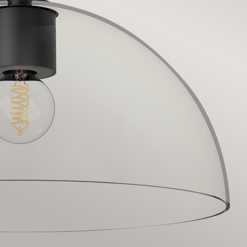 Alora Mood - Stropní svítidlo JUDE 1xE27/60W/230V pr. 30,5 cm černá