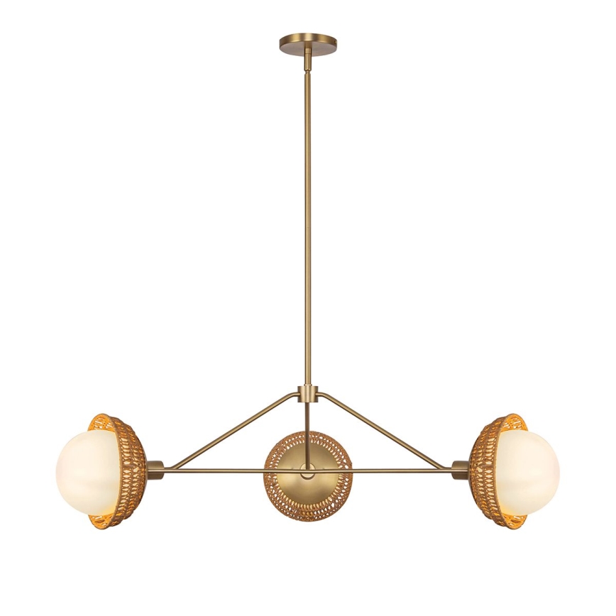 Alora Mood - Lustr na tyči PERTH 3xE14/40W/230V zlatá