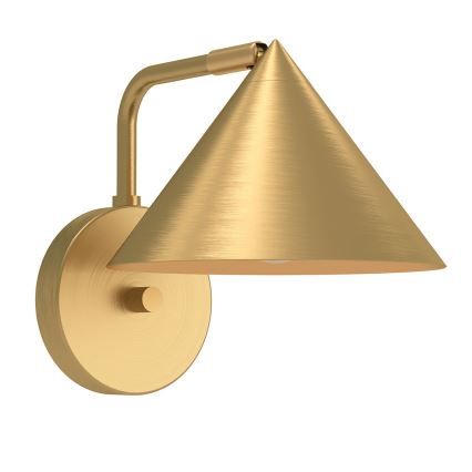 Alora Mood - Nástěnné svítidlo REMYCK 1xE27/60W/230V zlatá