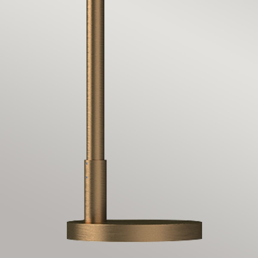 Alora Mood - Stojací lampa REMYCK 1xE27/60W/230V zlatá