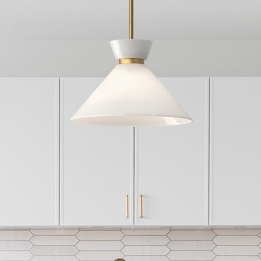 Alora Mood - Lustr na tyči HALSTON 1xE27/60W/230V zlatá