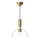 Alora Mood - Lustr na tyči JUDE 1xE27/60W/230V pr. 30,5 cm mosaz