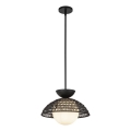 Alora Mood - Lustr na tyči PERTH 1xE27/60W/230V pr. 37,5 cm černá