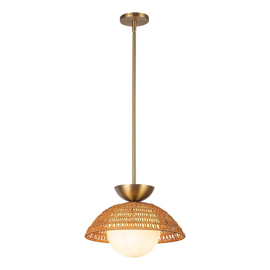 Alora Mood - Lustr na tyči PERTH 1xE27/60W/230V pr. 37,5 cm zlatá