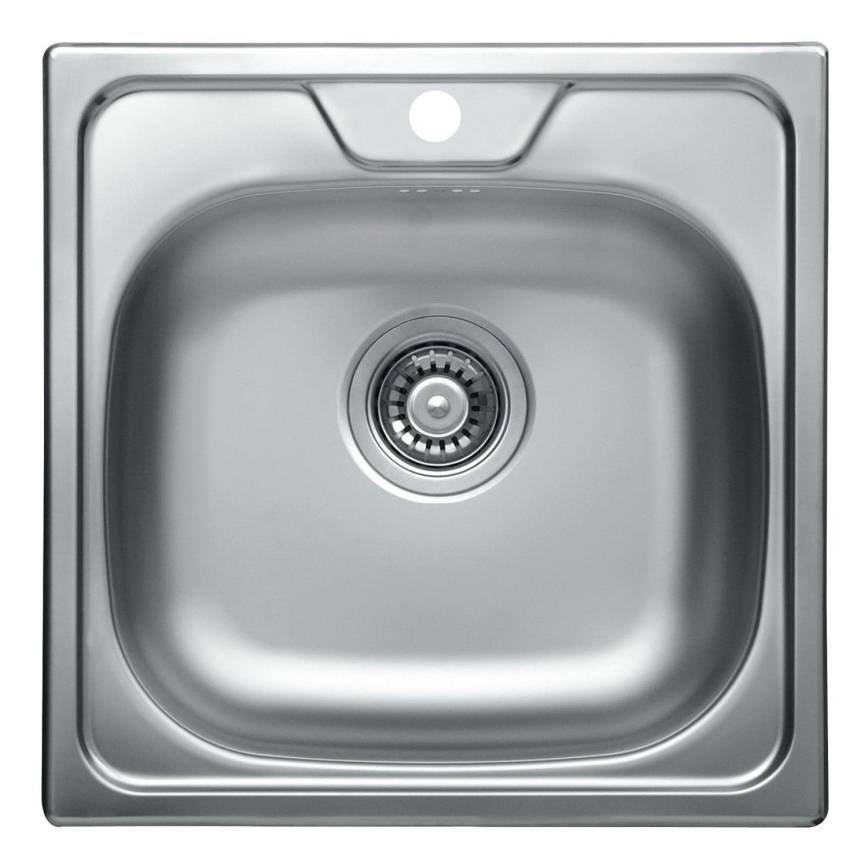 ALVEUS 1074634 - Kuchyňský dřez ALLUX 48x48 cm matná ocel/satin