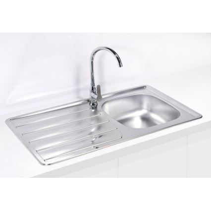 ALVEUS 1098938 - Kuchyňský dřez ZOOM 79x50 cm satin, pro horní montáž