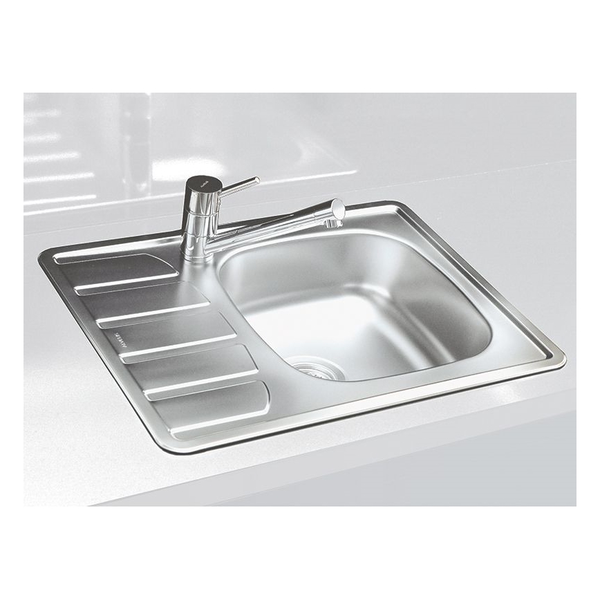 ALVEUS 1098940 - Kuchyňský dřez ZOOM 61,5x50 cm satin, pro horní montáž