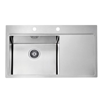 ALVEUS 1103652 - Kuchyňský dřez PURE 86x52,5 cm satin, levý