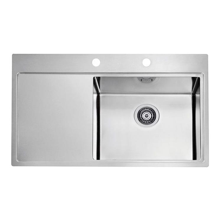 ALVEUS 1103653 - Kuchyňský dřez PURE 86x52,5 cm satin, pravý