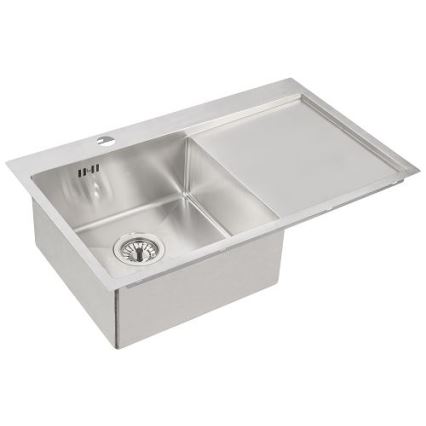 ALVEUS 1124384 - Kuchyňský dřez QUARTO 78x48 cm satin