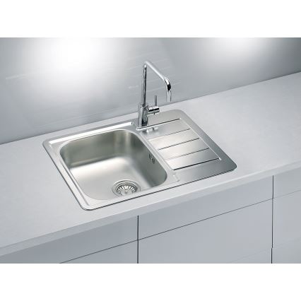 ALVEUS 1125356 - Kuchyňský dřez LINE 61,5x50 cm matná ocel/satin