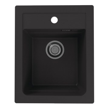 ALVEUS 1139771 - Kuchyňský dřez ATROX 50x40 cm granit/černá