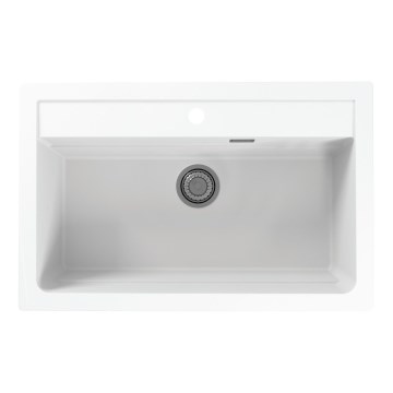 ALVEUS 1140443 - Kuchyňský dřez ATROX 79x50 cm granit/bílá