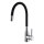 ALVEUS 1144427 - Dřezová baterie s flexibilním ramínkem MINTAS 34 cm lesklý chrom/černá