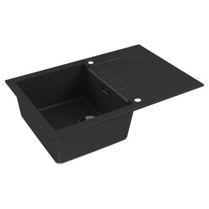 ALVEUS 1148159 - Kuchyňský dřez CADIT 79x50 cm granit/černá